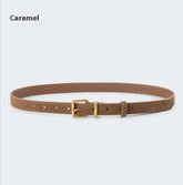 Elegant Women's Suede Leather Belt - Various Colors
